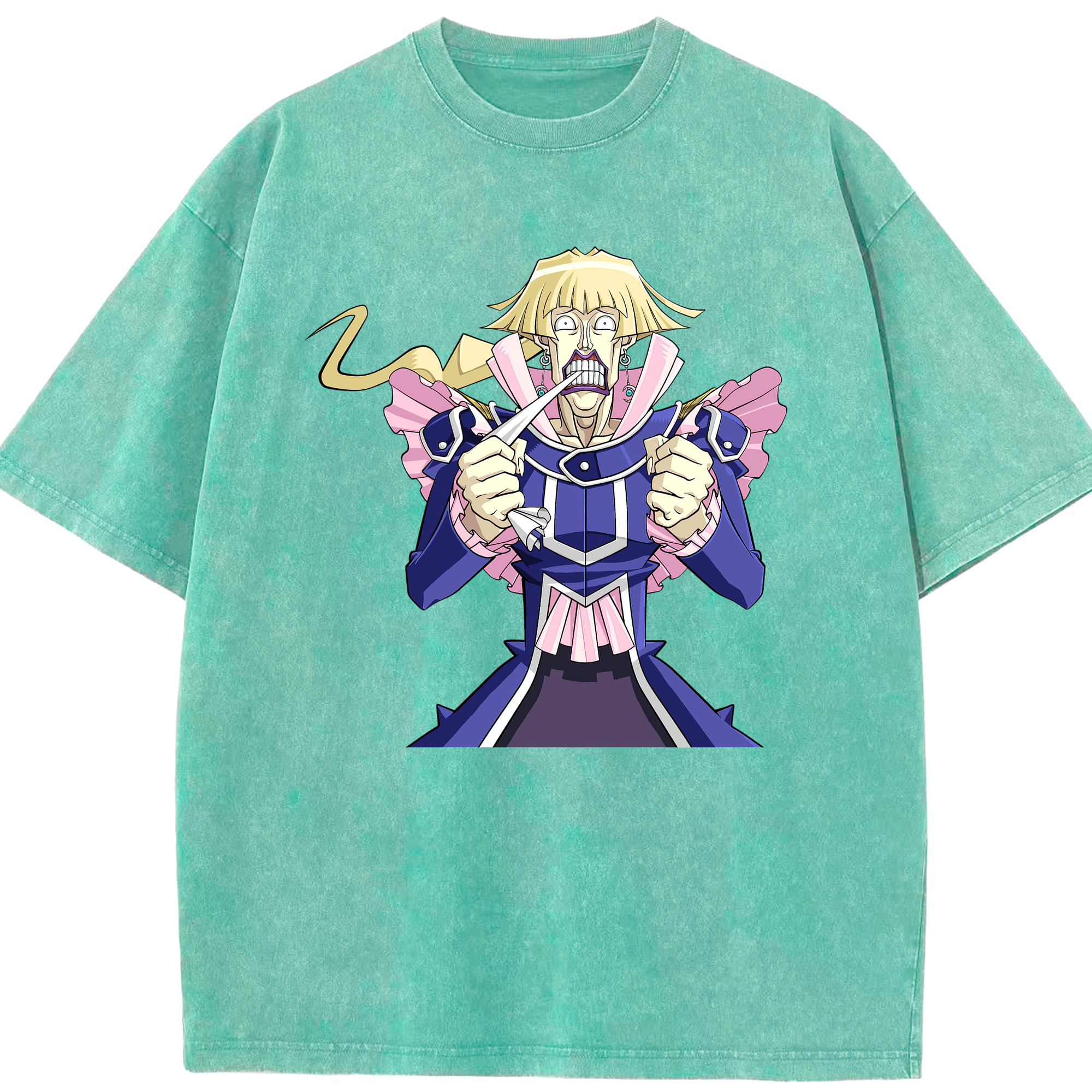 （画像用） 遊☆戯☆王 Yu-Gi-Oh! 綿100% ヴィンテージ風 半袖Tシャツ（フロントプリント）